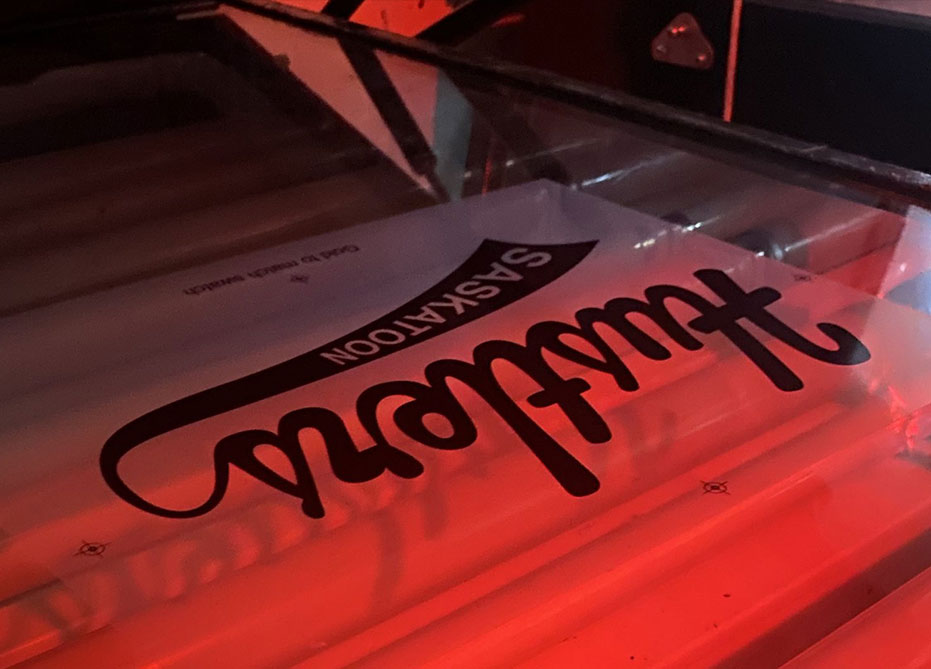 Midwest Sportswear printing project