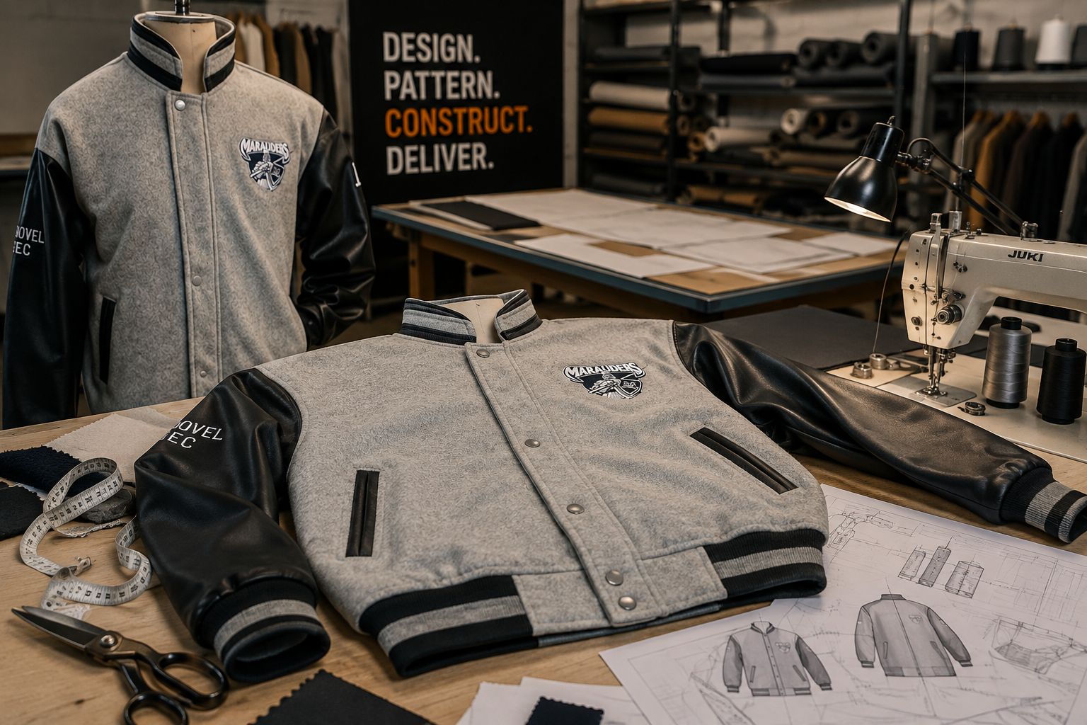 Custom apparel manufacturing