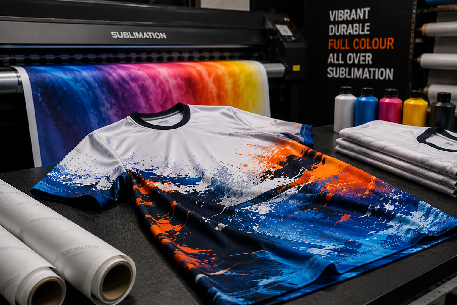 Full colour sublimation apparel